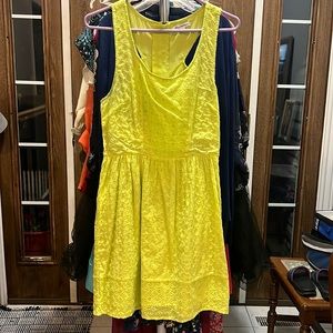 American Eagle Outfitters, yellow, size 6